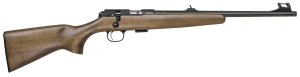 CZ-USA 02335 CZ 457 Scout Youth 22 LR 1rd 16" Black Nitride Steel Threaded Barrel Black Nitride Steel Receiver Beechwood Fixed American Style Stock Right Hand