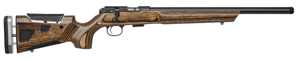 CZ-USA 02366 CZ 457 At-One Varmint SR Full Size 22 LR 5+1 24" Black Nitride Heavy Barrel Black Nitride Steel Receiver Wood Fixed Boyd's w/Adjustable Comb Stock Right Hand
