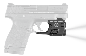 Crimson Trace 0182501 LTG-770 For Smith & Wesson M&P Shield/Shield Plus/Shield M2.0 Lightguard Black Anodized 110 Lumens White LED Light