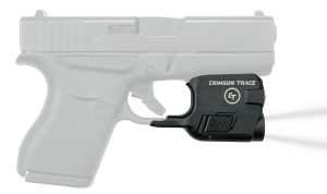Crimson Trace 0182901 LTG-773 For Glock G42/G43/G43X/G48 Lightguard Black Anodized 110 Lumens White LED Light