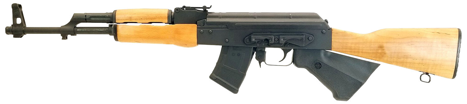 Century Arms RI3333CCN WASR-10 *CA Compliant 7.62x39mm 10+1 16.25" Chrome-Lined Hammer Forged Barrel Hardwood Stock & Forend Black Polymer Grip w/Integrated Shark Fin Includes 1 10rd Magazine - Image 2