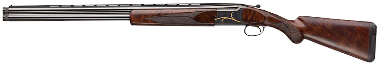Browning 018117305 Citori Gran Lightning 12 Gauge 3" 2rd 26" Blued Barrels Engraved Receiver With Gold Accents American Black Walnut Stock With Lightening Style Grip - Image 2