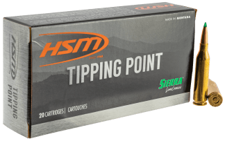 HSM 7MM0811N Tipping Point 7mm-08 Rem 165 gr Sierra GameChanger 20rd Box