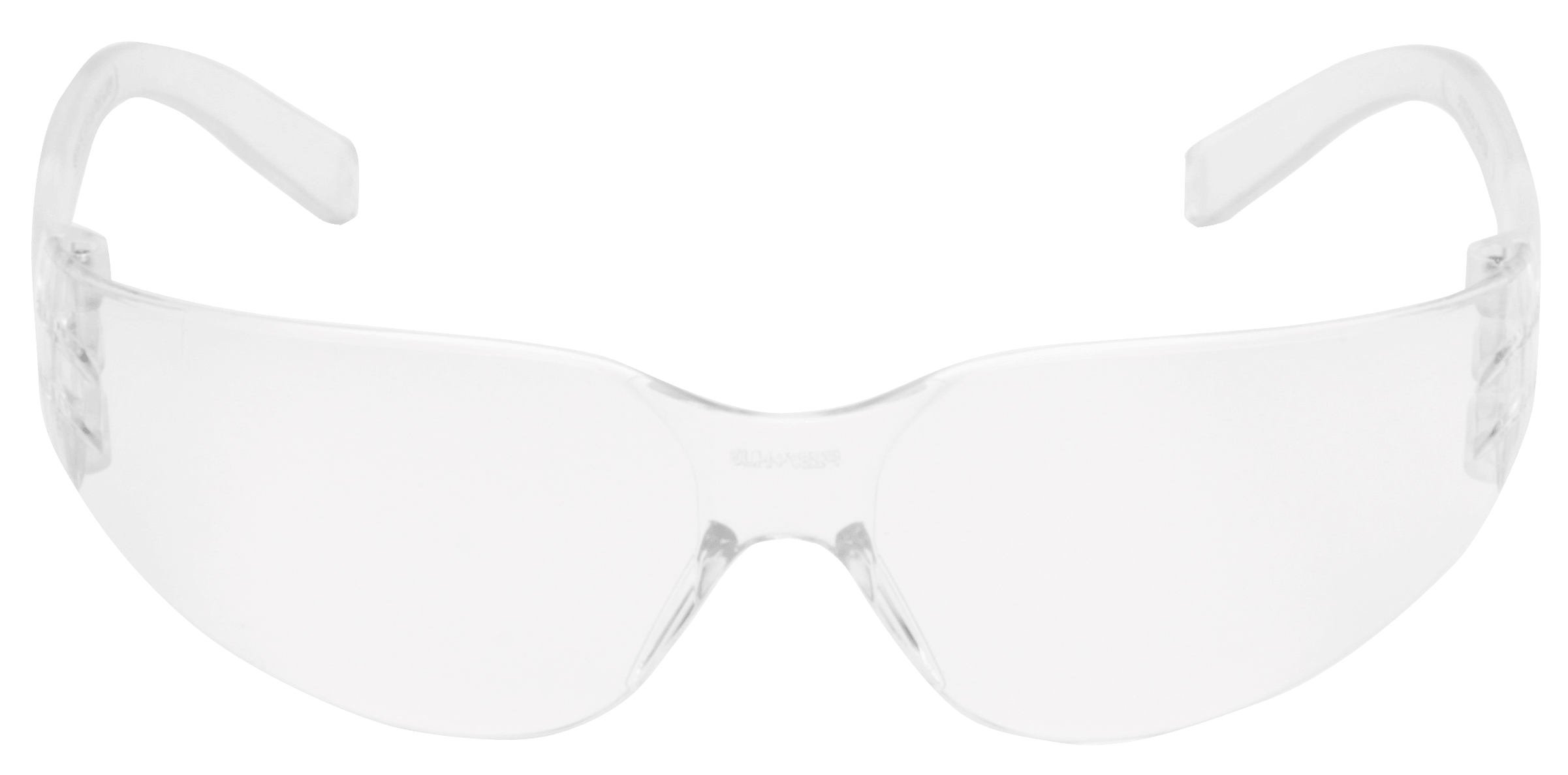 Pyramex S4110S Intruder Glasses Adult Clear Lens Polycarbonate Clear Frame 12 Pack