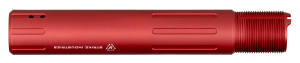 Strike ARCARPRESLICKRED Receiver Extension Tube AR Pistol Platform Red Anodized Aluminum AR Carbine