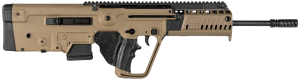 IWI US XFD18A Tavor X95 *CA Compliant 5.56x45mm NATO Caliber with 18.50" Barrel 10+1 Capacity Flat Dark Earth Metal Finish Flat Dark Earth Fixed Bullpup Stock & Polymer Grip Right Hand