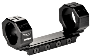 Warne 7821M Precision Mount Scope Mount/Ring Combo Black Anodized 34mm 0 MOA