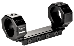 Warne 7841M Precision Mount Scope Mount/Ring Combo Black Anodized 35mm 0 MOA