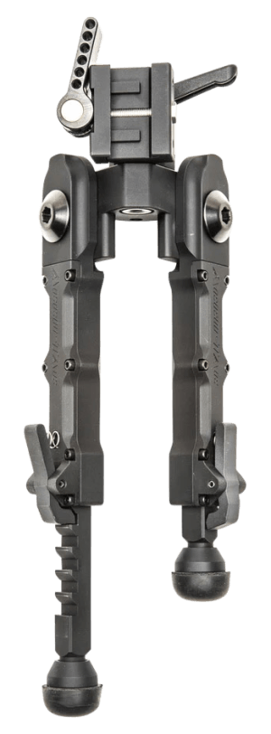 Accu-Tac BRBG200 BR-4 G2 Bipod 5.5"-8.25" Adjustment Black Hardcoat Anodized 6061-T6 Aluminum