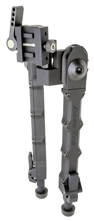 Accu-Tac SRBG200 SR-5 G2 Bipod 6.25"-10.75" Adjustment Black Hardcoat Anodized 6061-T6 Aluminum