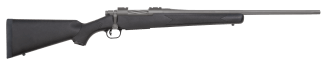 Mossberg 28069 Patriot Synthetic 25-06 Rem 5+1 22" Fluted Barrel w/Recessed Match Crown Cerakote Stainless Steel Spiral-Fluted Bolt Synthetic Stock Drop Box Magazine Adjustable LBA Trigger