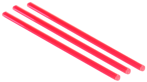 Trijicon AC50008 Iron Sight Replacement Fiber 0.060" Red 3 Per Pack
