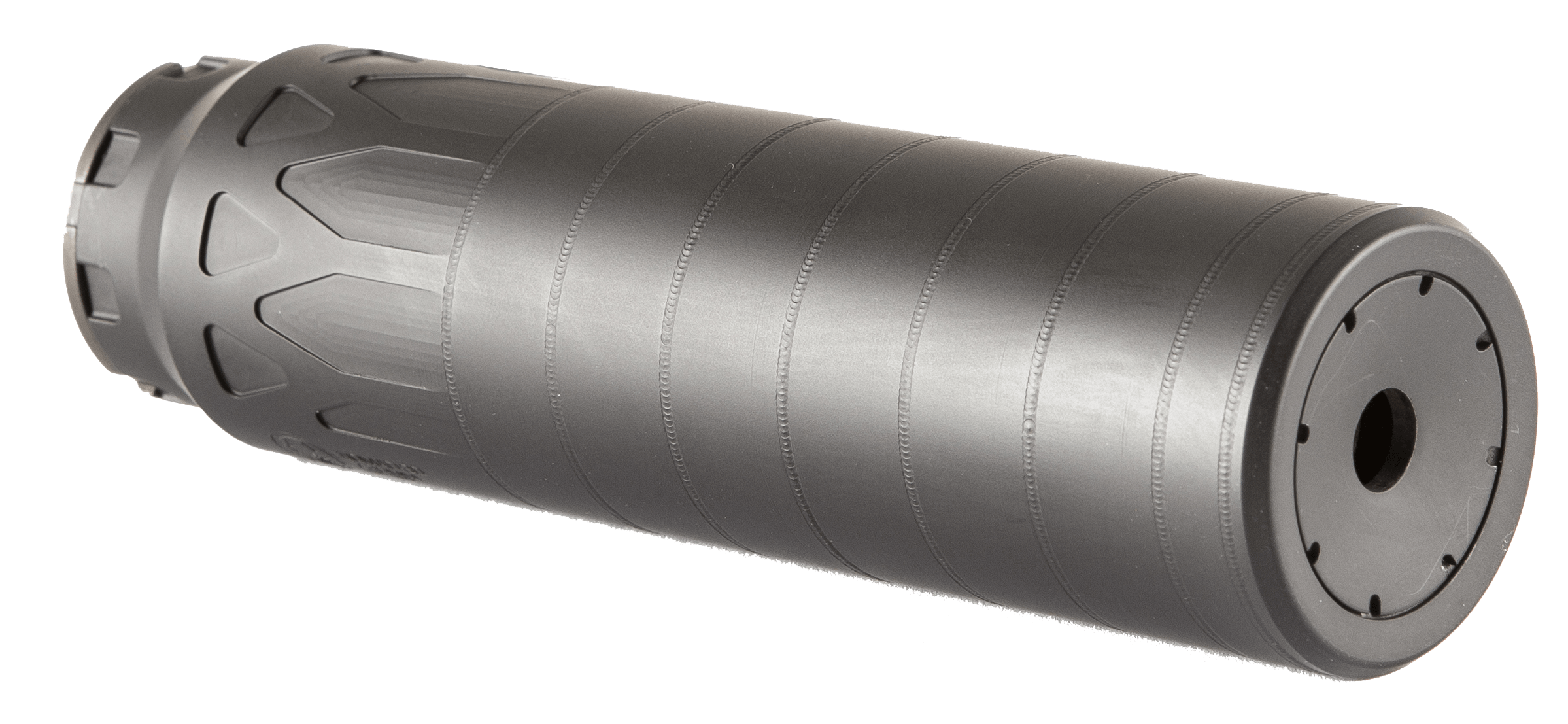 Dead Air NOMAD30 Nomad 30 30 Cal Rated Up To 300 Norma Mag Black Cerakote Stainless Steel 5/8"-24 tpi Direct Thread
