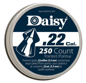 Daisy 997922512 PrecisionMax Premium 22 Lead Pointed Field Pellet 250/Tin