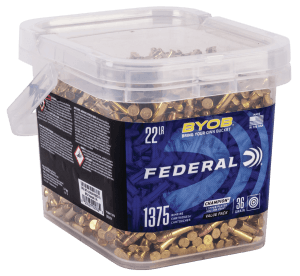 Federal 750BKT1375 Champion Training BYOB 22LR 36gr Copper Plated Hollow Point 1375/Box