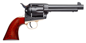 Taylors & Company 550429 Old Randall 357 Mag Caliber with 5.50" Barrel 6rd Capacity Cylinder Overall Matte Blued Finish Steel & Walnut Grip