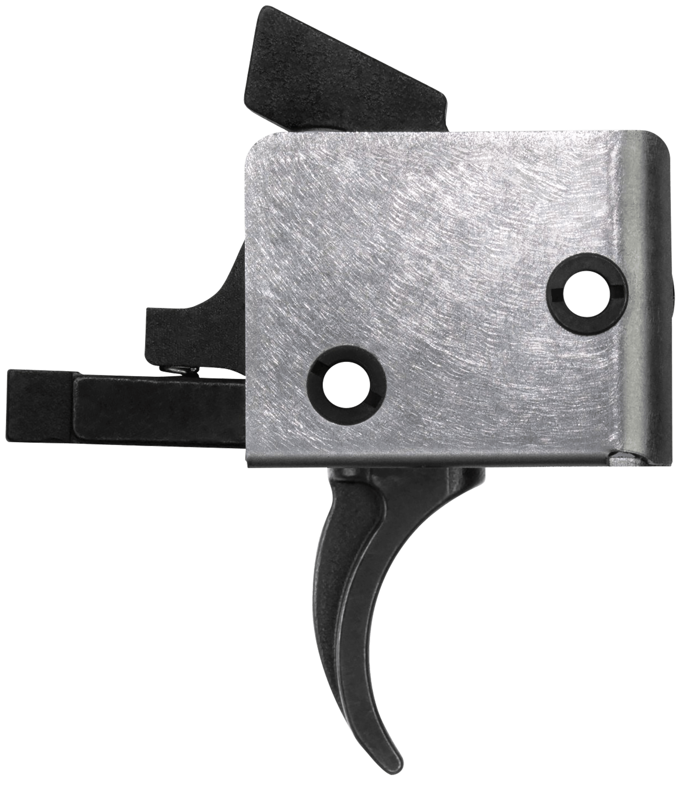 CMC Triggers 95503 Drop-In PCC Black/Silver Flat Trigger Single-Stage 3-3.50 lbs Draw Weight Fits AR-15/AR-10