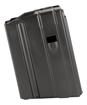 DuraMag 5X62041185CPD SS 5rd 7.62x39mm for AR-15 Black w/ Black Follower Detachable