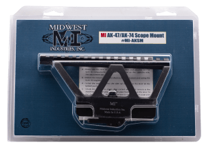 Midwest Industries MIAKSM MI AK Side Railed Scope Mount Black Hardcoat Anodized