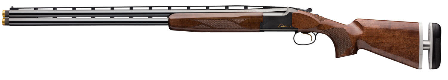Browning 018179328 Citori CX Micro 12 Gauge 28" Barrel 3" 2rd Blued Steel Barrel & Gold Accented Receiver American Black Walnut Stock With Graco Butt Pad Plate For Adjustable LOP (Compact) - Image 5