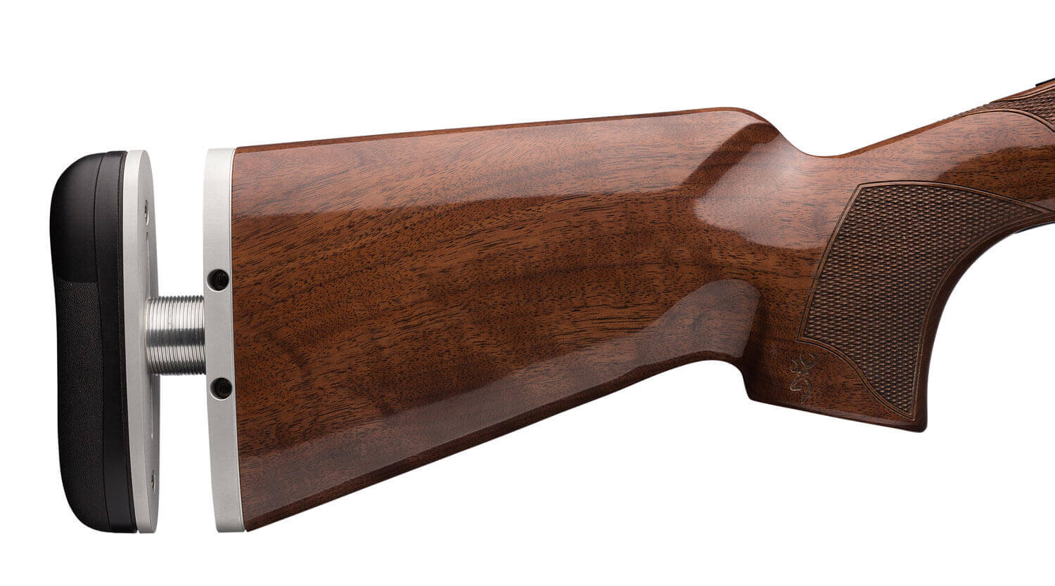 Browning 018179328 Citori CX Micro 12 Gauge 28" Barrel 3" 2rd Blued Steel Barrel & Gold Accented Receiver American Black Walnut Stock With Graco Butt Pad Plate For Adjustable LOP (Compact) - Image 4