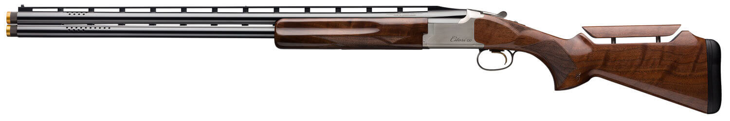 Browning 018182326 Citori CXT White 12 Gauge 30" Barrel 3" 2rd Blued Steel Barrel Silver Nitride Finished Receiver American Black Walnut Monte Carlo Stock With Graco Adjustable Comb - Image 5