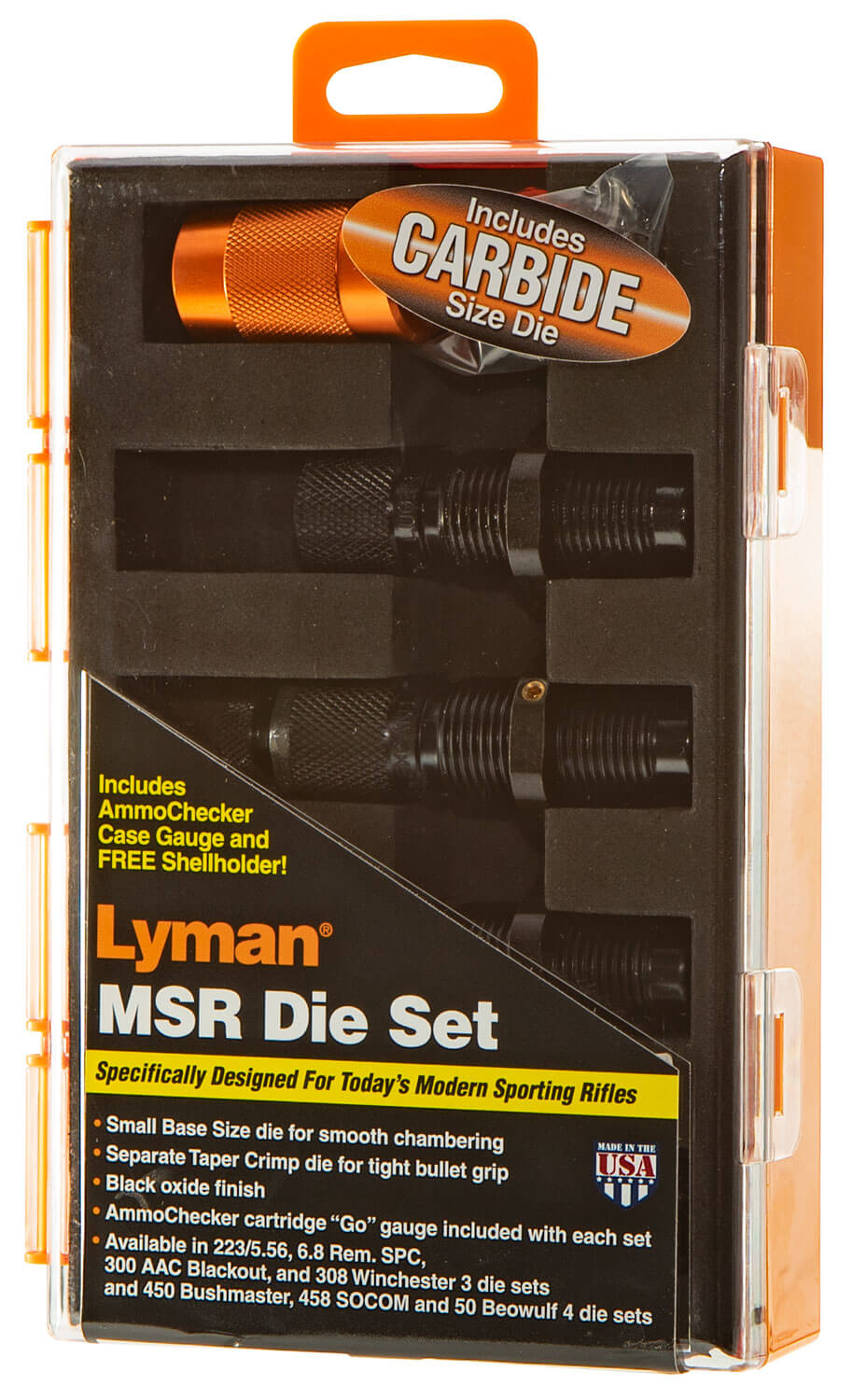 Lyman 7690107 MSR Precision Die System 9mm Luger - Image 2