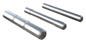Rival Arms RA60G101T Frame Pin Kit  Compatible w/Glock Gen3 (Except 36/42/43) Silver Titanium Pistol