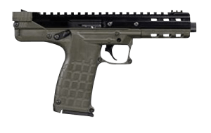 Kel-Tec CP33GRN CP33  22 LR 33+1 5.50" Black Ported/Threaded Barrel  Serrated/Optic Ready Slide  Green Polymer w/Picatinny Rail Frame  Black Polymer Grip Ambidextrous