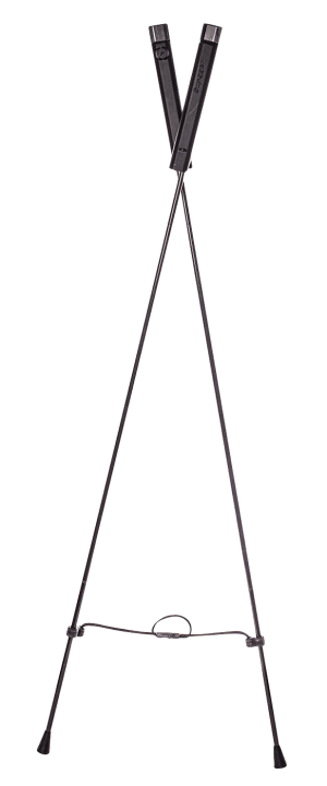 Swagger SWAGSTLITE Stalker Lite Shooting Stick Bipod Silver 21-36" Aluminum