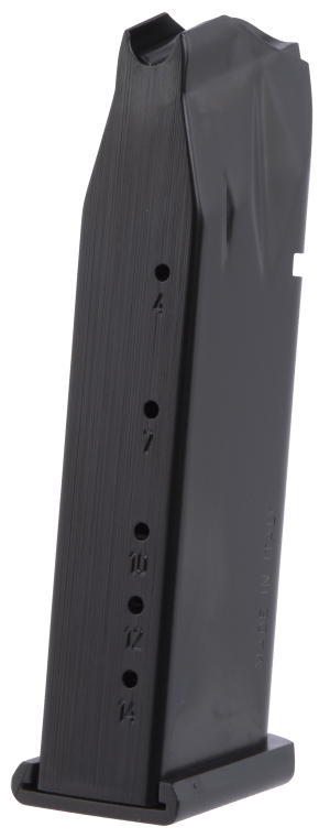 Mec-Gar MGP144514AFC Standard 14rd 45 ACP Fits Para Ordnance P-14 Blued w/Anti-Friction Coating Carbon Steel