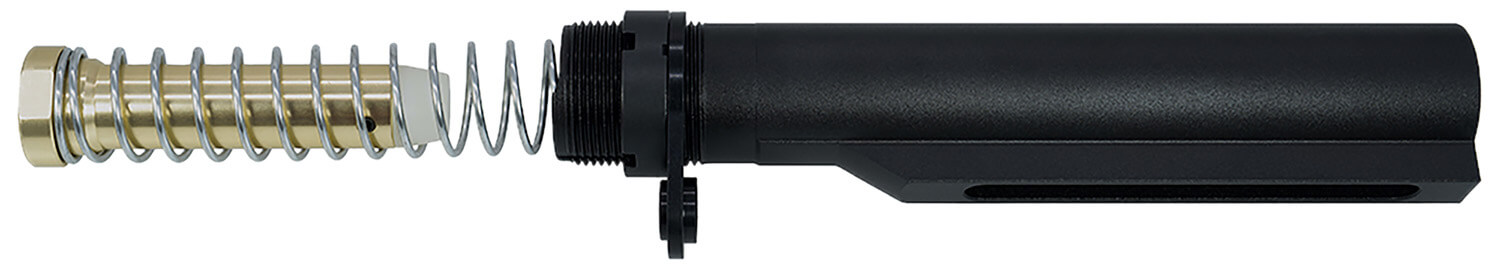CMC Triggers 81626 Carbine Buffer Tube Kit Mil-Spec 6 Position AR-15 Black Anodized 7075-T6 Aluminum - Image 2