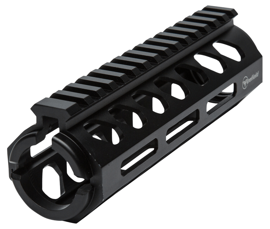 Firefield FF34057 Edge Handguard 6.62" 2-Piece M-LOK Carbine Style Made of 6061-T6 Aluminum with Black Matte Finish for AR-15