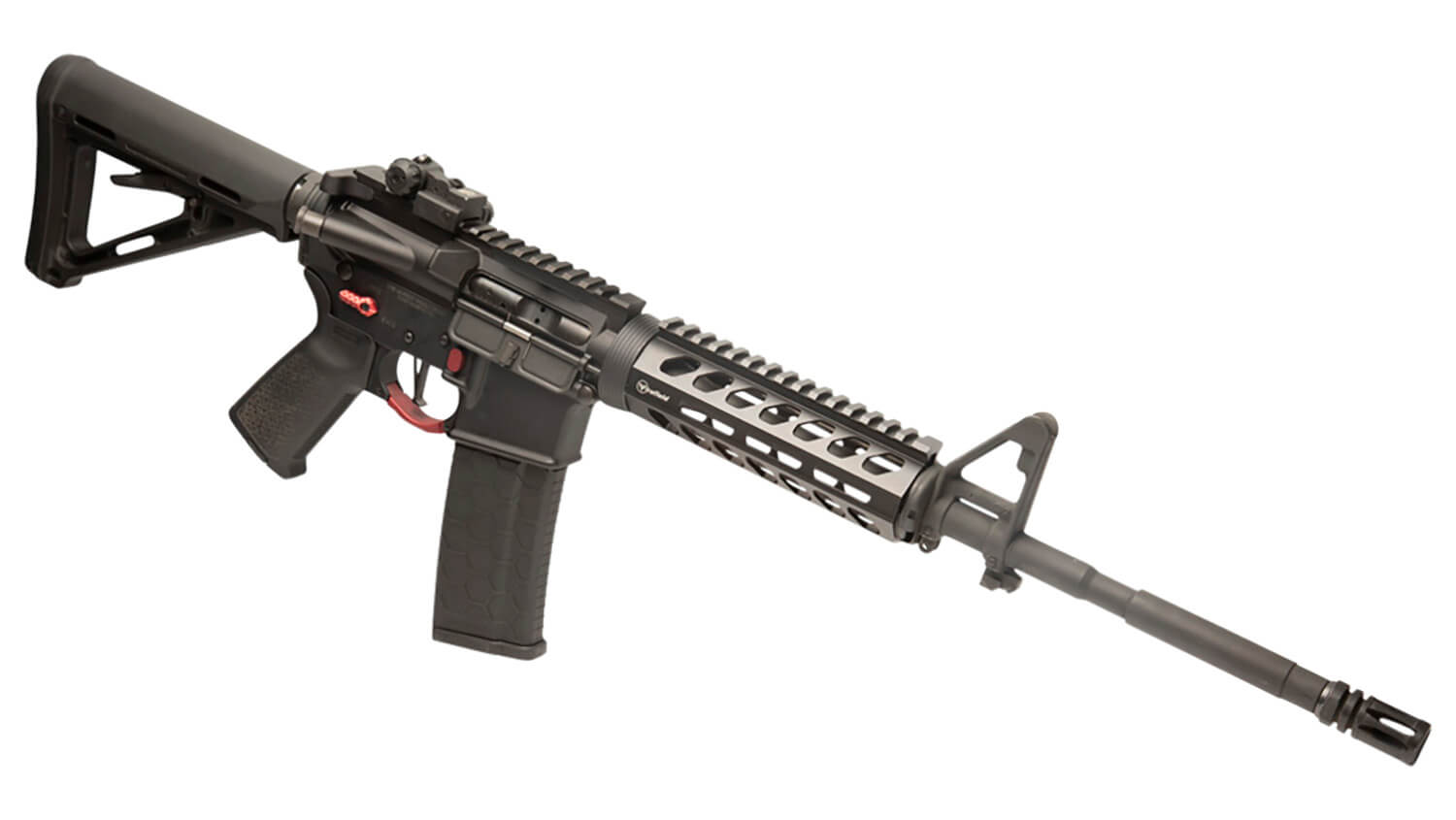 Firefield FF34057 Edge Handguard 6.62" 2-Piece M-LOK Carbine Style Made of 6061-T6 Aluminum with Black Matte Finish for AR-15 - Image 3