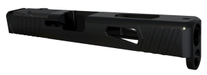 Rival Arms RA10G106A Precision Slide A1 with Docter Cut Black QPQ Case Hardened 17-4 Stainless Steel for Glock 17 Gen4