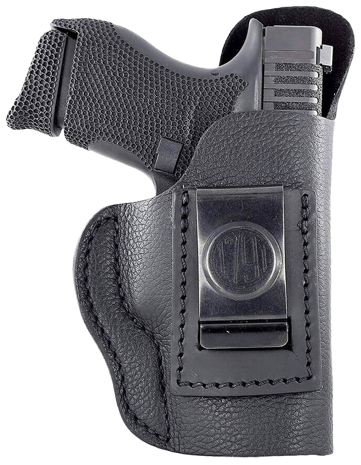 1791 Gunleather SCH3NSBR SCH IWB Size 03 Night Sky Black Leather Belt Clip Compatible w/Ruger LC9/1911/Glock 42 Right Hand - Image 2