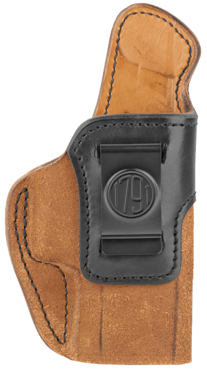 1791 Gunleather RCH5BLBR RCH IWB Size 05 Black/Brown Leather Belt Clip Fits Springfield XD-M/HK VP9SK Right Hand