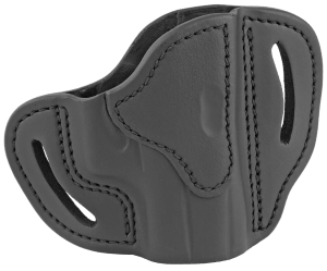 1791 Gunleather BHCSBLR BHC OWB Size C Stealth Black Leather Belt Slide Compatible w/Glock 43/Sig P365/Walther PPK Right Hand