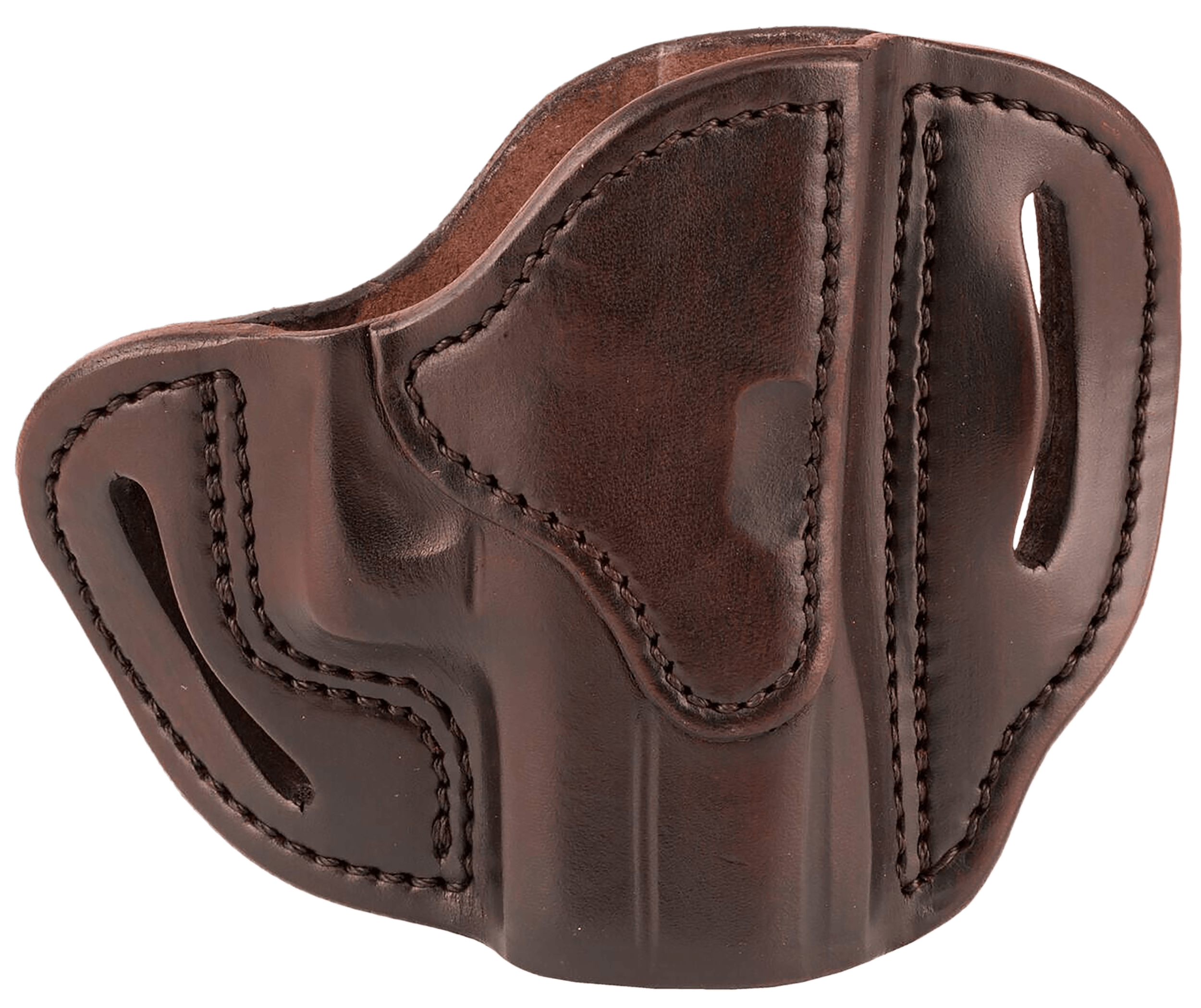 1791 Gunleather BHCSBRR BHC OWB Size C Signature Brown Leather Belt Slide Compatible w/Glock 43/Sig P365/Walther PPK Right Hand