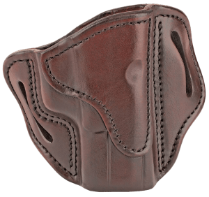 1791 Gunleather BH21SBRR BH2.1 OWB Size 2.1 Signature Brown Leather Belt Slide Compatible w/Glock 17/S&W M&P Shield/Springfield XD Right Hand