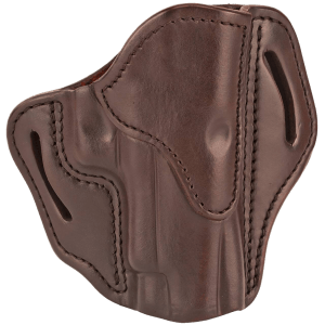 1791 Gunleather BH23SBRR BH2.3 OWB Size 2.3 Signature Brown Leather Belt Slide Compatible w/Glock 17/Sig P226/HK VP9 Right Hand