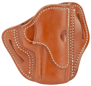 1791 Gunleather BH24SCBRR BH2.4S OWB 2.4 Classic Brown Leather Belt Slide Fits FN 509/Springfield XD-M/HK VP9SK