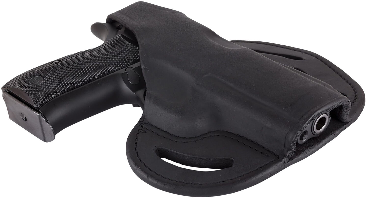 1791 Gunleather BHX5SSBLR BHX OWB 05S Stealth Black Leather Belt Slide Fits Sig P320 Carry/Springfield XD-M Compact - Image 3