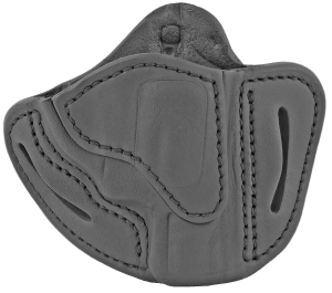 1791 Gunleather RVH1SBLR RVH1 OWB Size 01 Stealth Black Leather Belt Slide Fits S&W J Frame/Ruger LCR/S&W 38 Belt Up to 1.75" Wide Right Hand