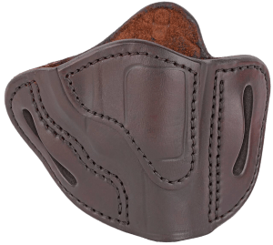 1791 Gunleather RVH1SBRR RVH1 OWB Size 01 Signature Brown Leather Belt Slide Fits S&W J Frame/Ruger LCR/S&W 38 Belt Up to 1.75" Wide Right Hand