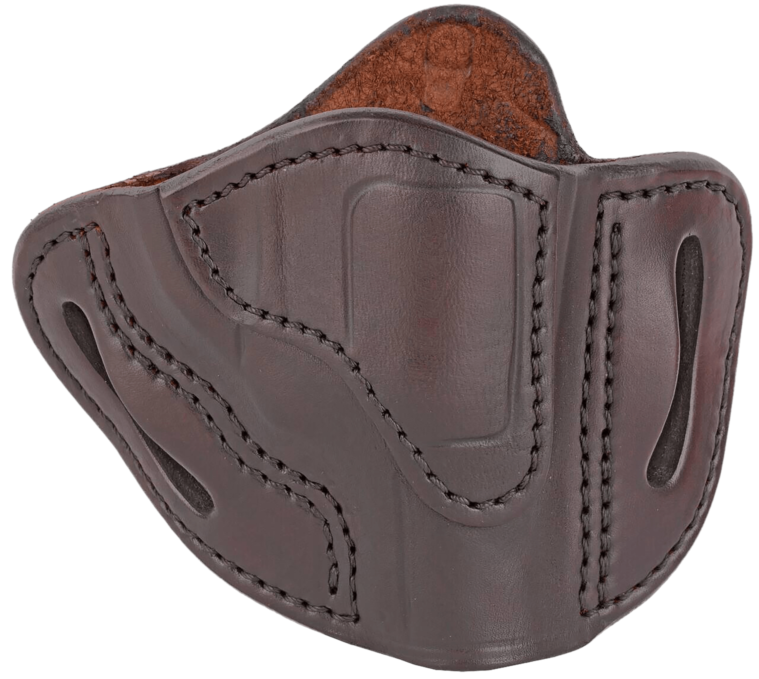 1791 Gunleather RVH1SBRR RVH1 OWB Size 01 Signature Brown Leather Belt Slide Fits S&W J Frame/Ruger LCR/S&W 38 Belt Up to 1.75" Wide Right Hand