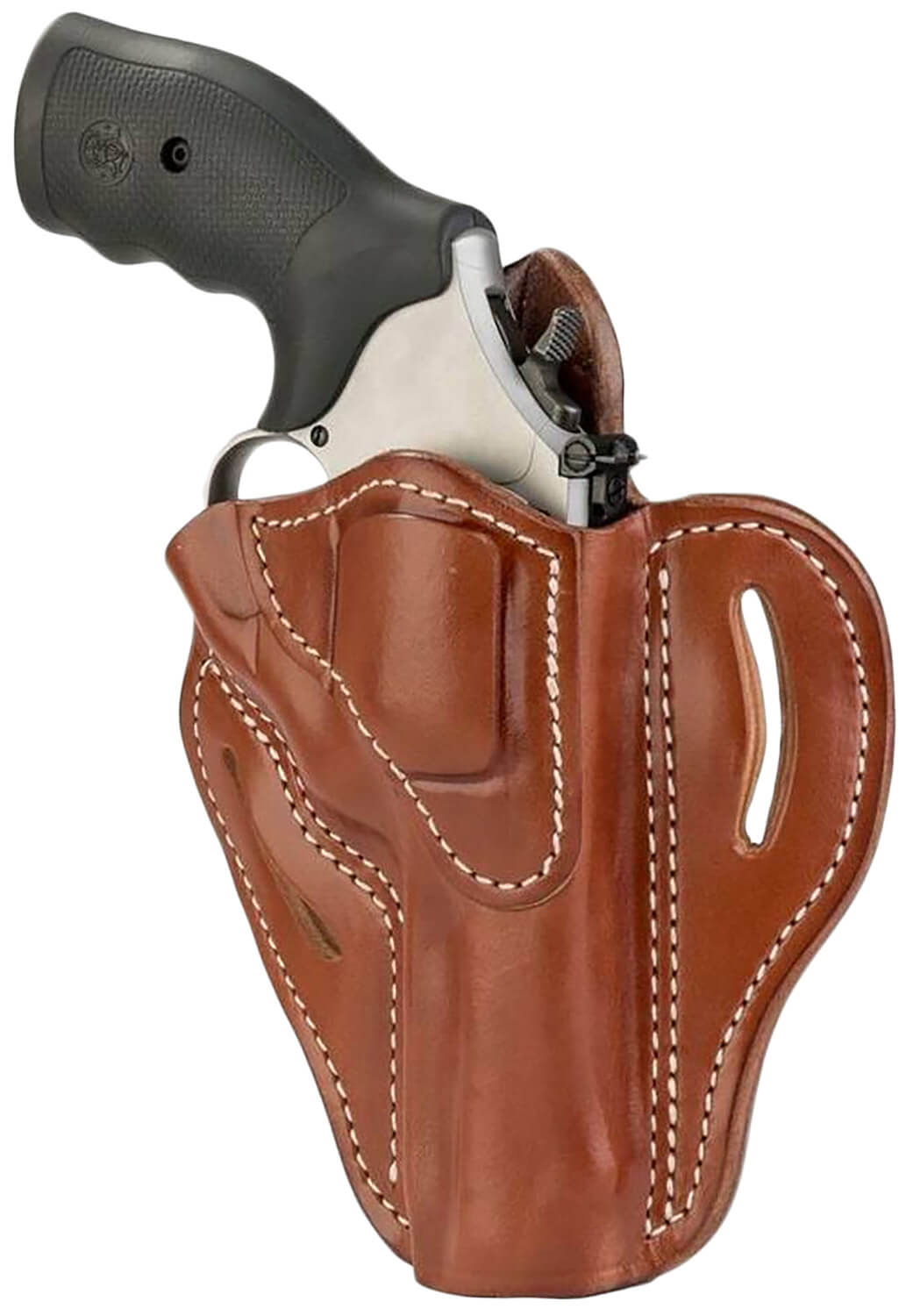 1791 Gunleather RVH2CBRR RVH2 OWB Size 02 Classic Brown Leather Belt Slide Fits Ruger GP100/S&W K Frame Right Hand - Image 2