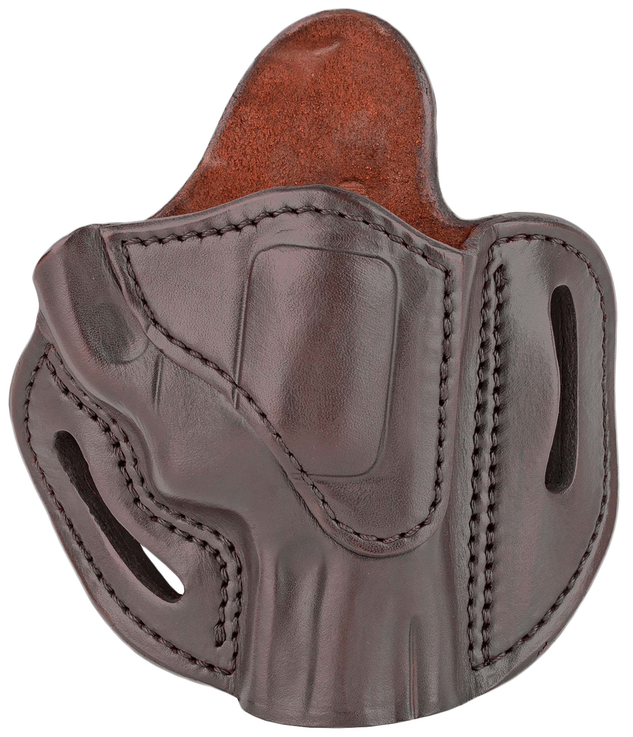 1791 Gunleather RVH2SSBRR RVH2S OWB Size 02S Signature Brown Leather Belt Slide Fits S&W K Frame Right Hand