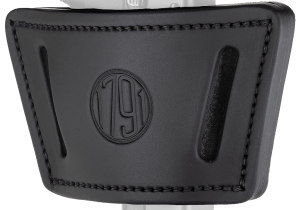 1791 Gunleather UIWXSBLA UIW Max IWB/OWB Black Leather Belt Clip Fits Most Mid-Large Frame Autos with Rail Laser & Light Ambidextrous