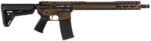 Black Rain Ordnance BROSSPMB SSP 5.56x45mm NATO 30+1 16" Chrome Moly Barrel A2 Flash Hider Midnight Bronze Cerakote 7075-T6 Receiver Adjustable Magpul MOE SL Stock & Grip Optics Ready